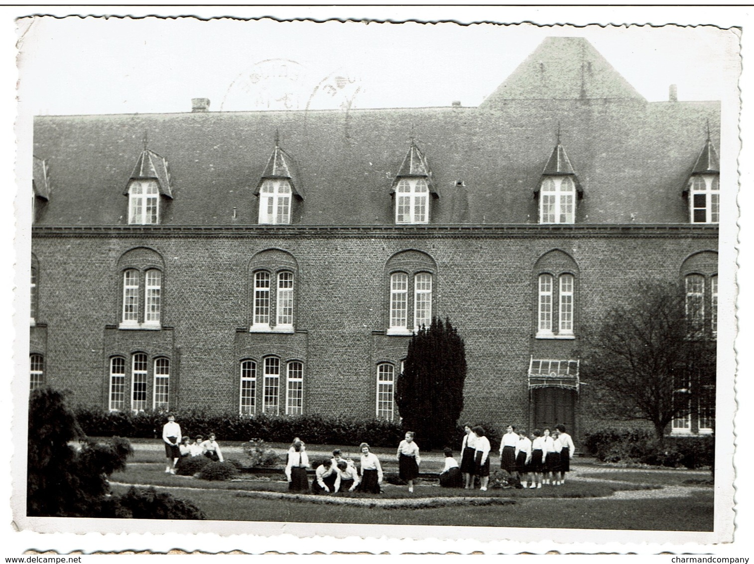 Carte Photo - Overijse - Institut Du Sacré Cœur - Pensionnat Pour Jeunes Filles - 2 Scans - Overijse