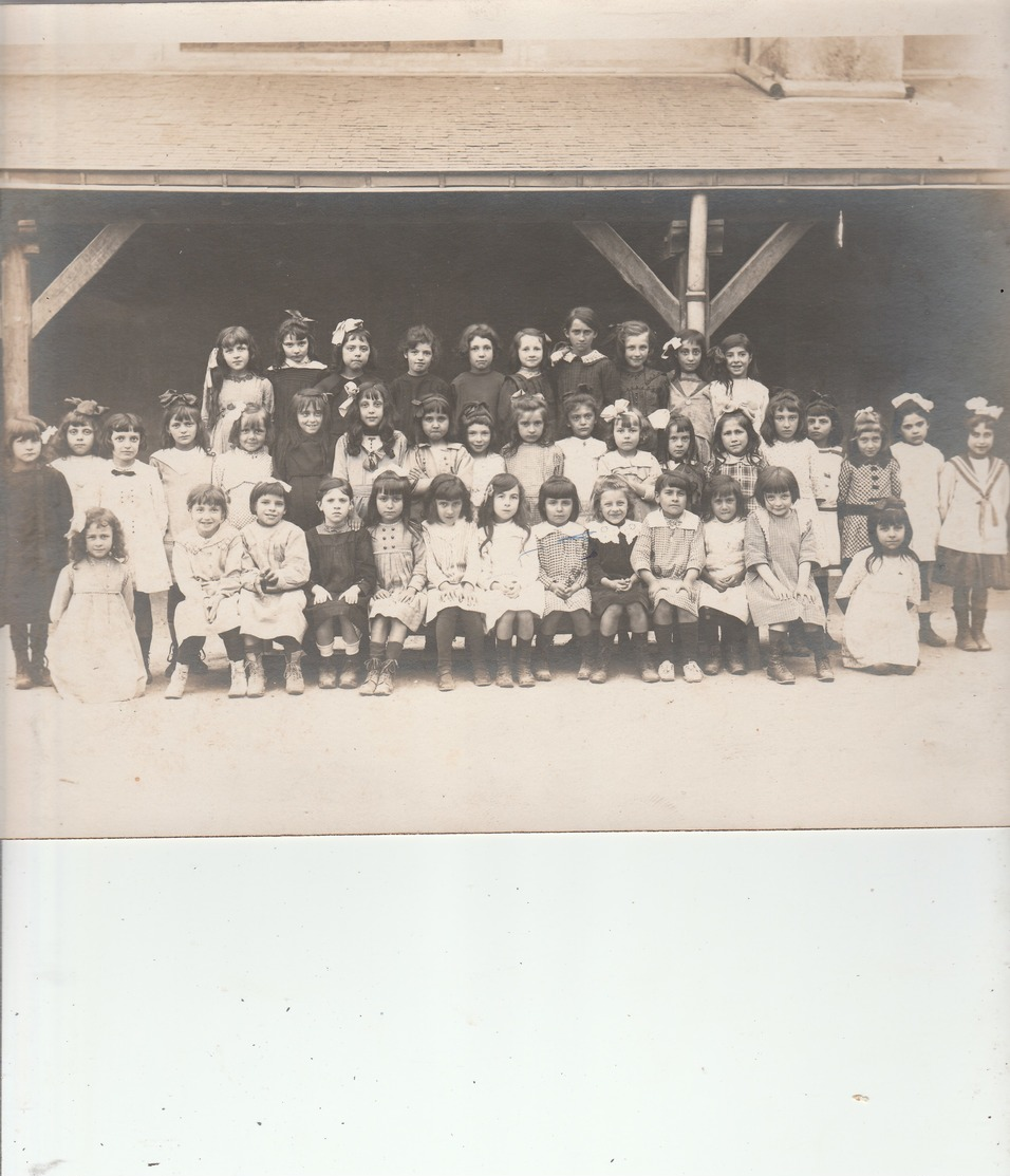 Photographie 18 X 24 Cm  Blois école Victor Hugo 1921 4ème Classe     Très Belle Animation  TBE - Blois