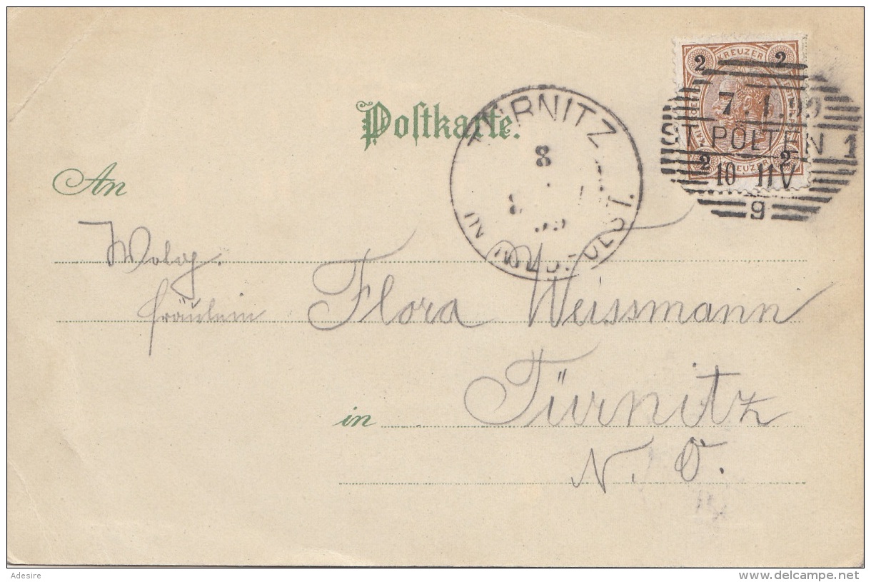Gruss Aus BRESLAU Das Rathaus Gel.1899 - Polen