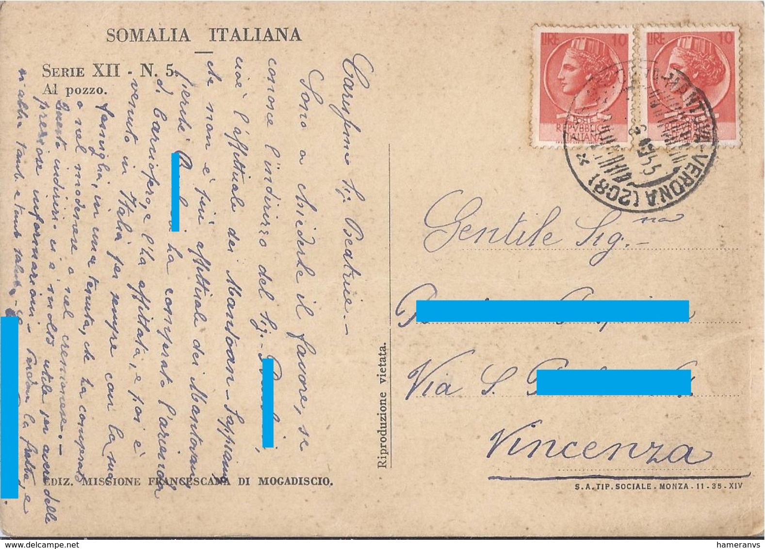 Somalia Italiana - Al Pozzo - H4531 - Somalia