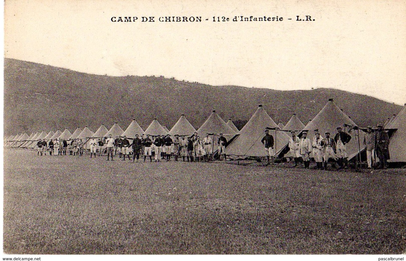 SIGNES - CAMP DE CHIBRON - 112e D'INFANTERIE - Signes