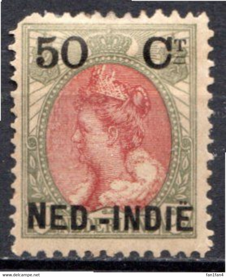 PAYS-BAS - (INDE NEERLANDAISE) - 1899 - N° 36 - 50 C. S. 50 Bronze-vert Et Grenat - Neufs