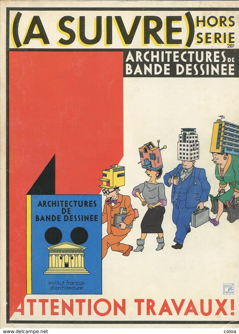 A SUIVRE Hors Série Architecture En Bande Dessinée 1985 - A Suivre