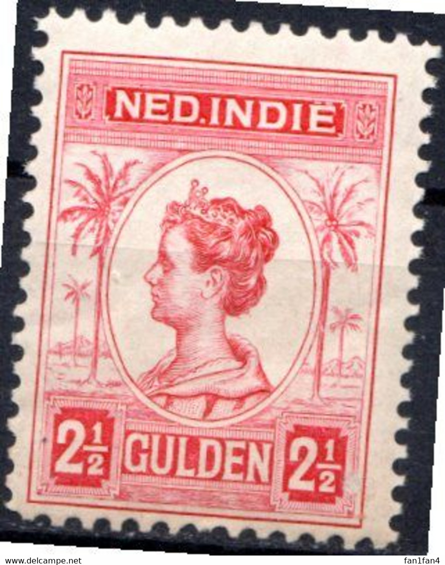 PAYS-BAS - (INDE NEERLANDAISE) - 1913-14 - N° 117 - 2 1/2 G. Rouge Carminé - (Wilhelmine) - Neufs