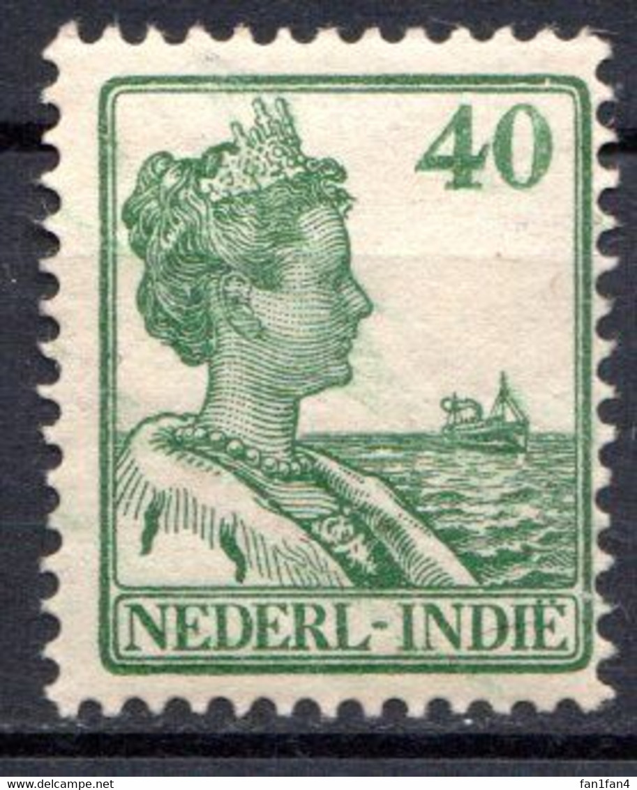 PAYS-BAS - (INDE NEERLANDAISE) - 1922-41 - N° 140 - 40 C. Vert - (Wilhelmine) - Neufs