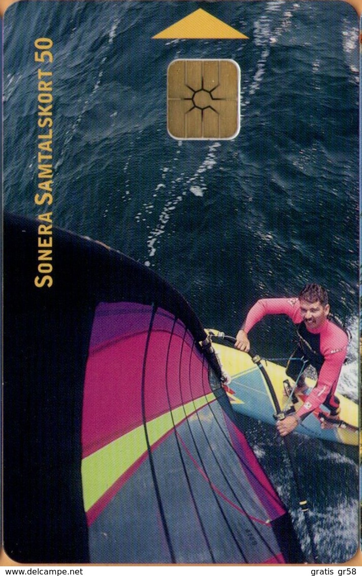 Aland - AX-ALP-0021, Windsurfing, 2.000ex, 2/00, Mint - Aland