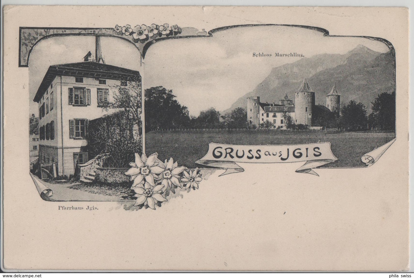 Gruss Aus Igis - Pfarrhaus, Schloss Marschlins - Igis