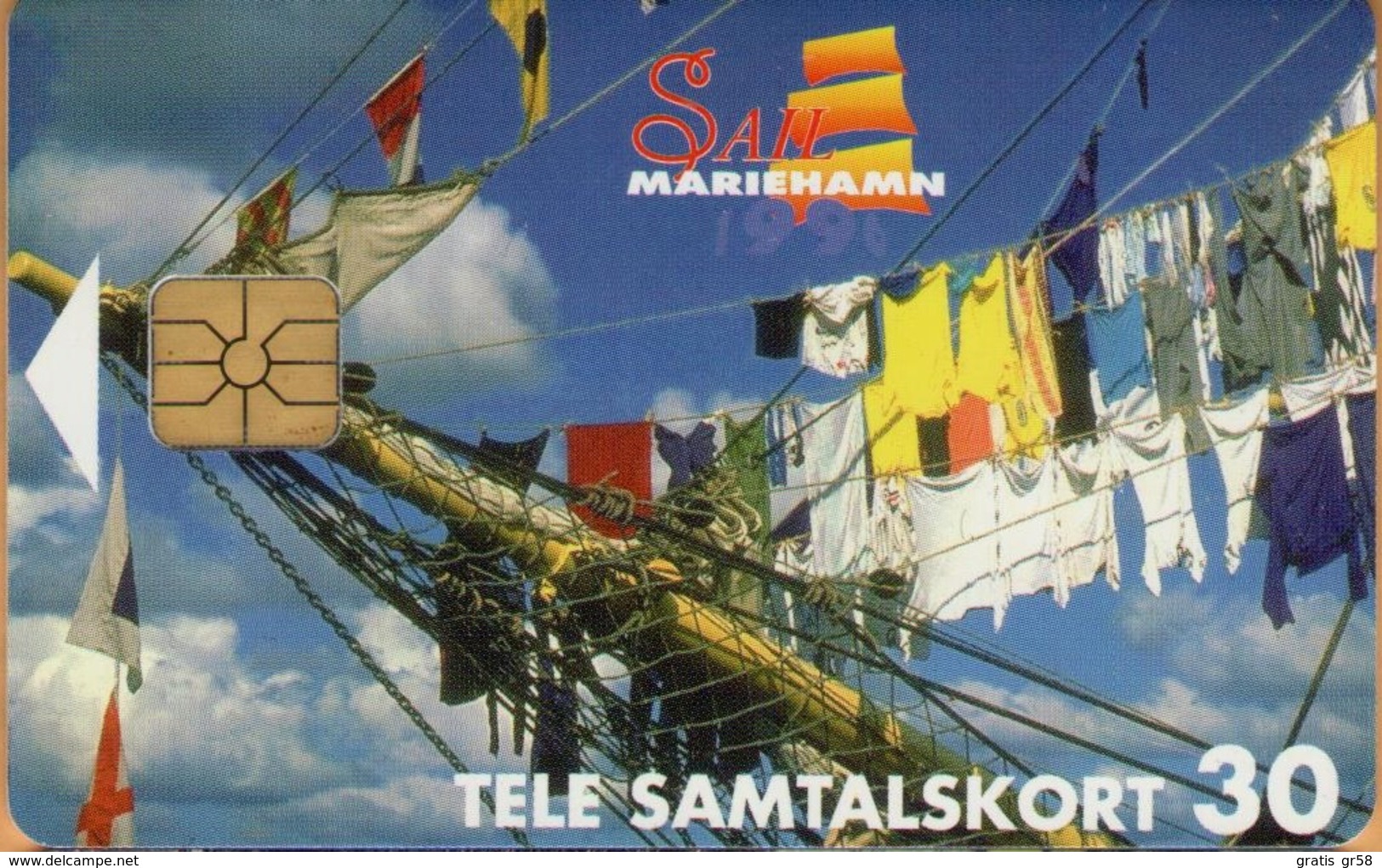 Aland - AX-ALP-0014, Sail Mariehamn 1996, 8.000ex, 5/96, Mint - Aland