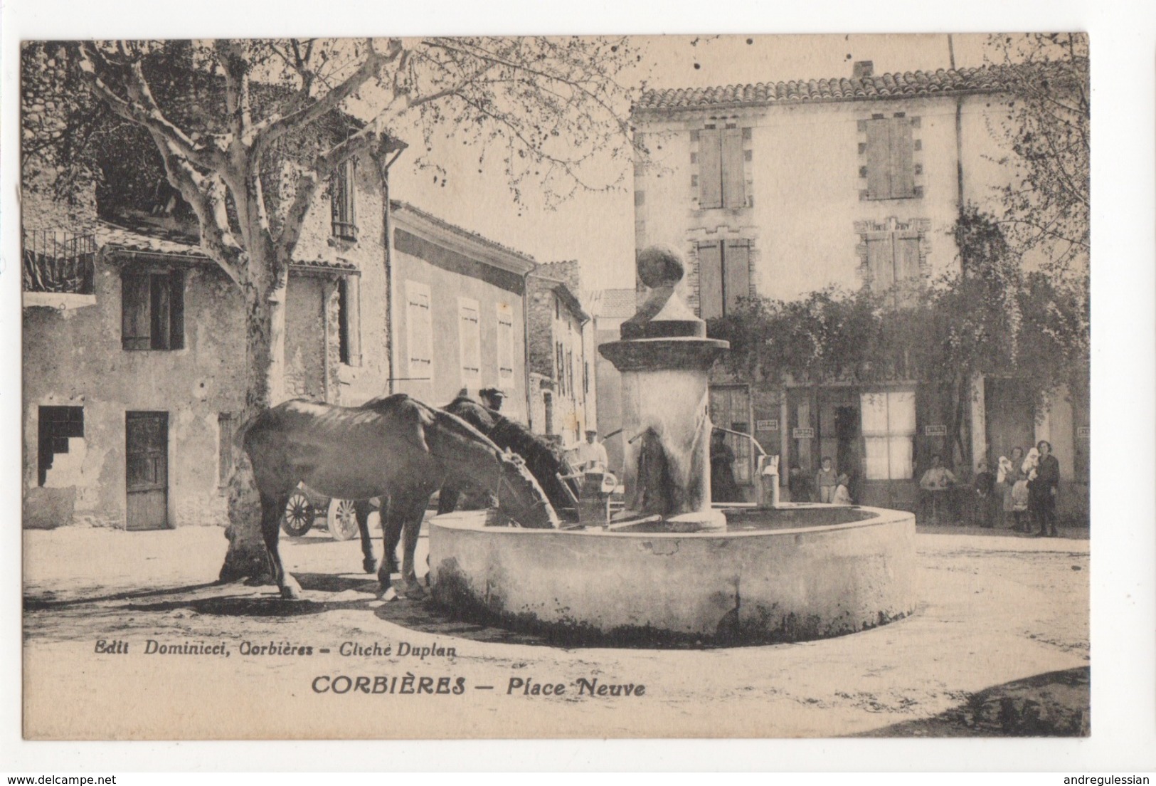 Cp Corbières - Place Neuve - Otros & Sin Clasificación