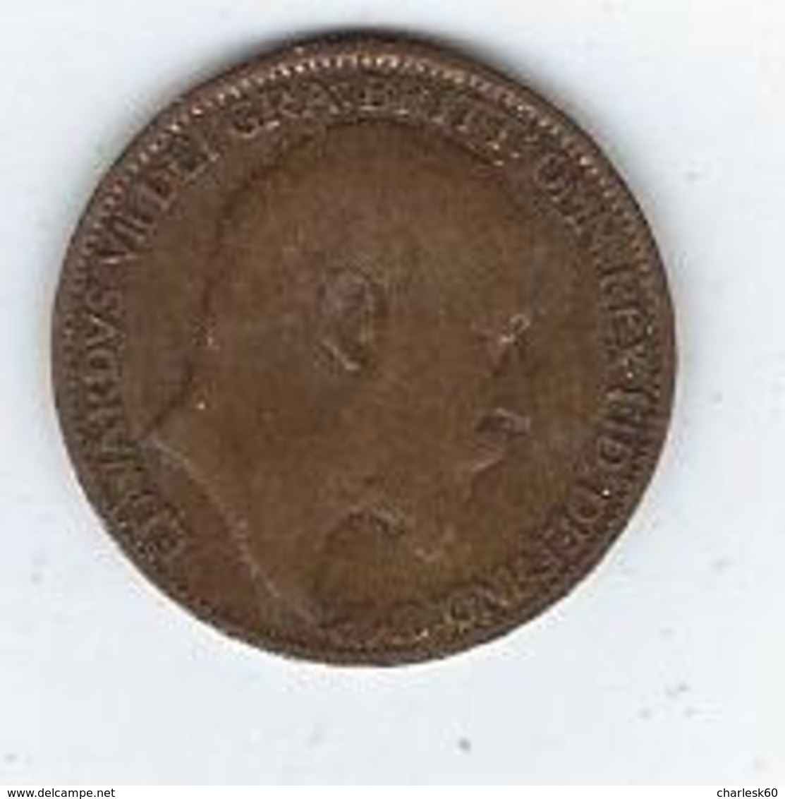 Monnaie - Grande Bretagne - Farthing - 1907 - Sonstige & Ohne Zuordnung