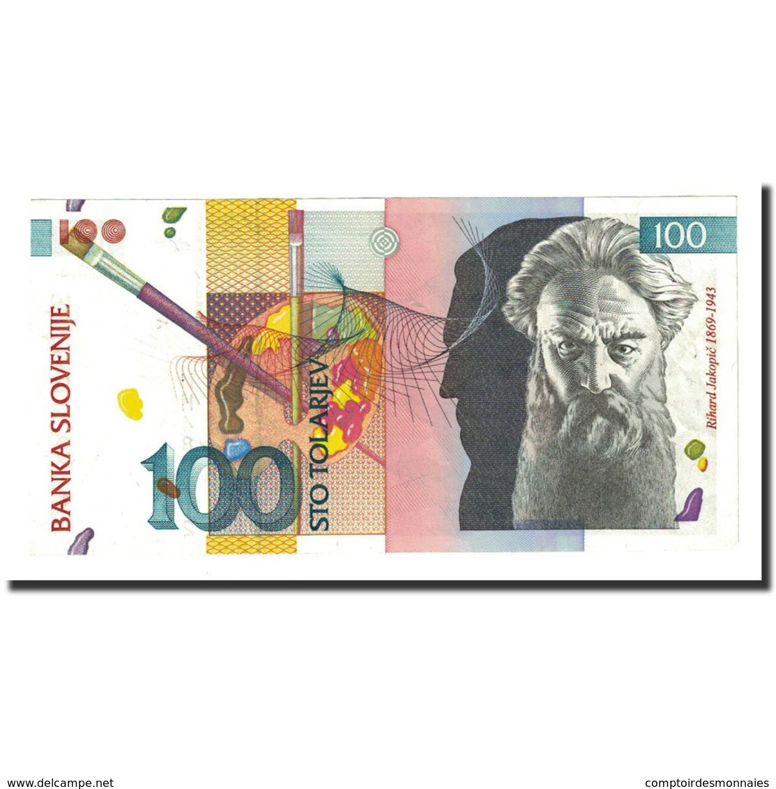 Billet, Slovénie, 100 Tolarjev, 1992-01-15, KM:14A, NEUF - Slovenia