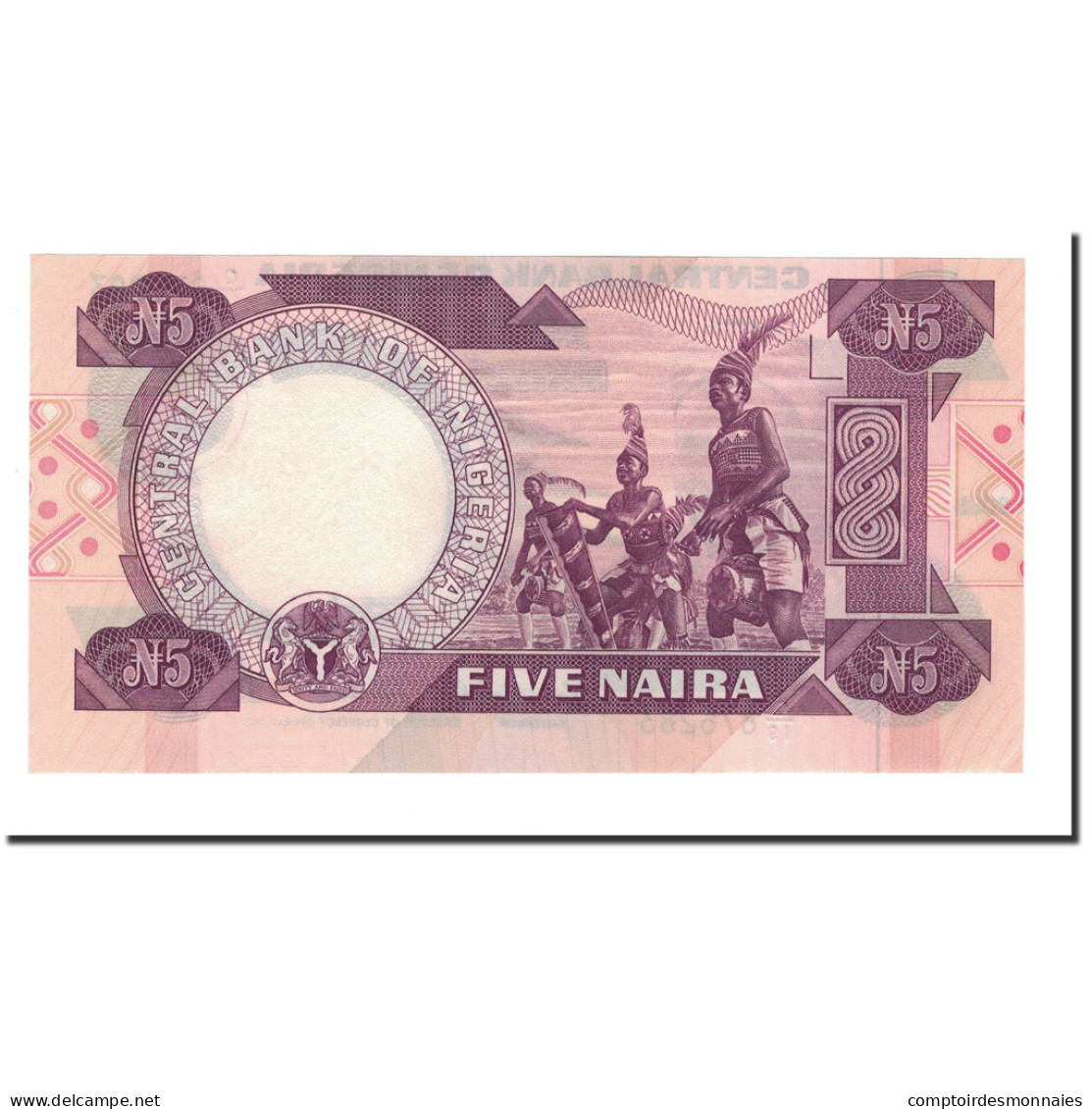 Billet, Nigéria, 5 Naira, UNDATED (1984), 2001-2005, KM:24b, NEUF - Nigeria