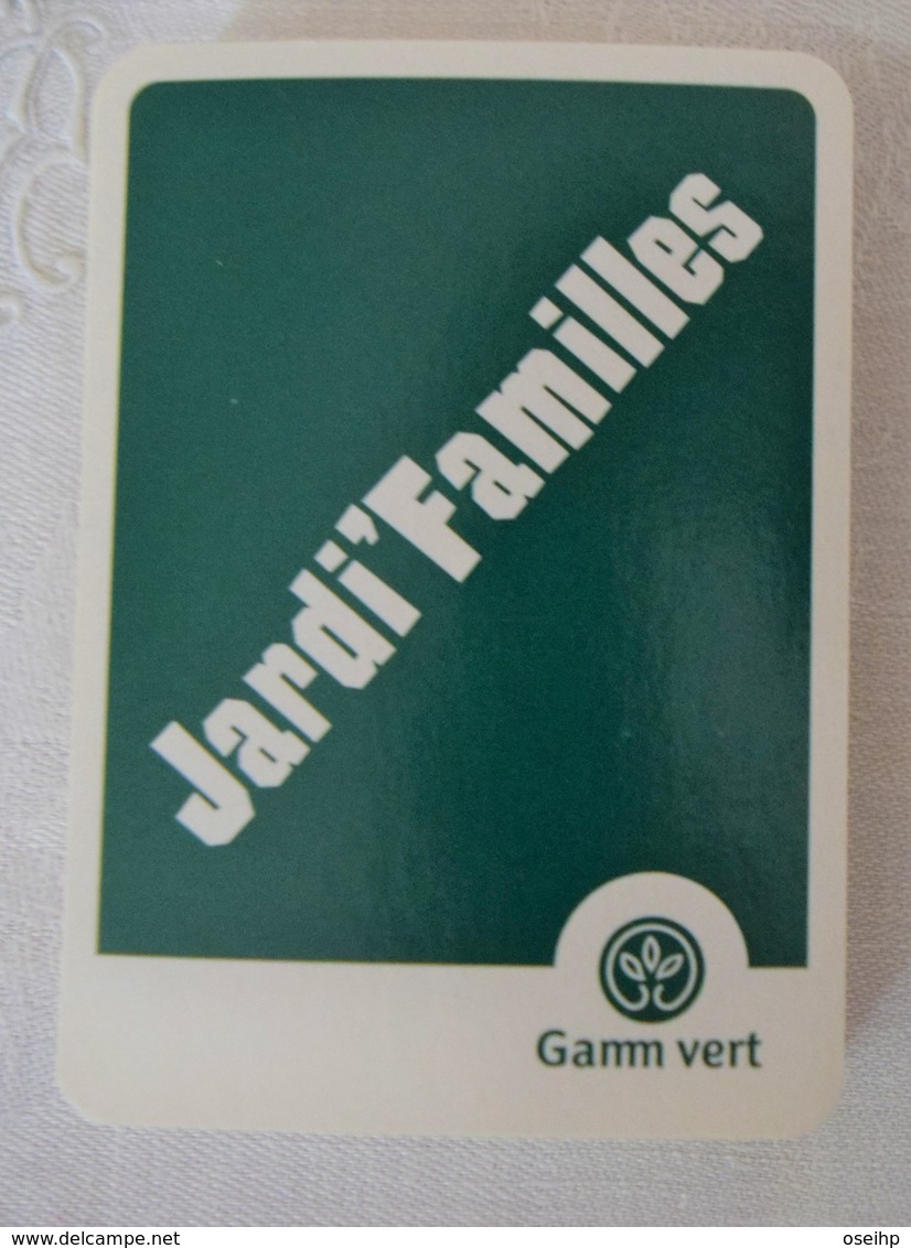 JARDI' Jeu Cartes 7 Familles Gamm Vert Arbre Insecte Fleur Coccinelle Scarabee Fruit Fraise Pomme Noix - Autres & Non Classés