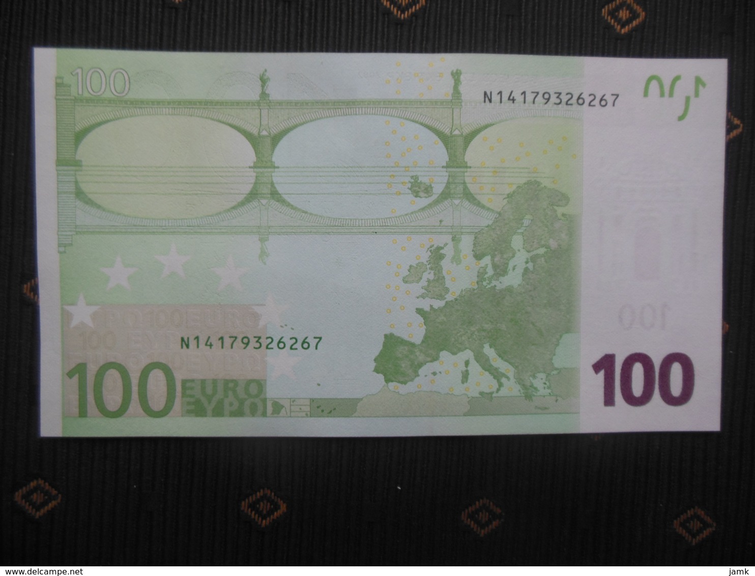 100 EURO " N " F011 D1, AUSTRIA ,DRAGHI, FDS - UNC - 100 Euro