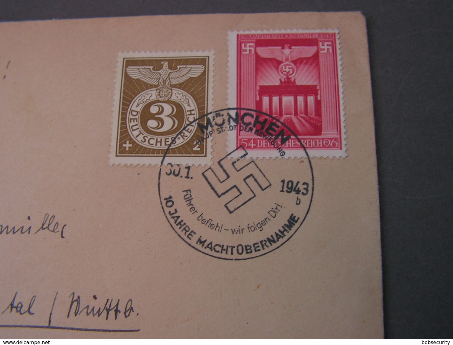 DR München R-Sonderpostamt 1943 - Briefe U. Dokumente