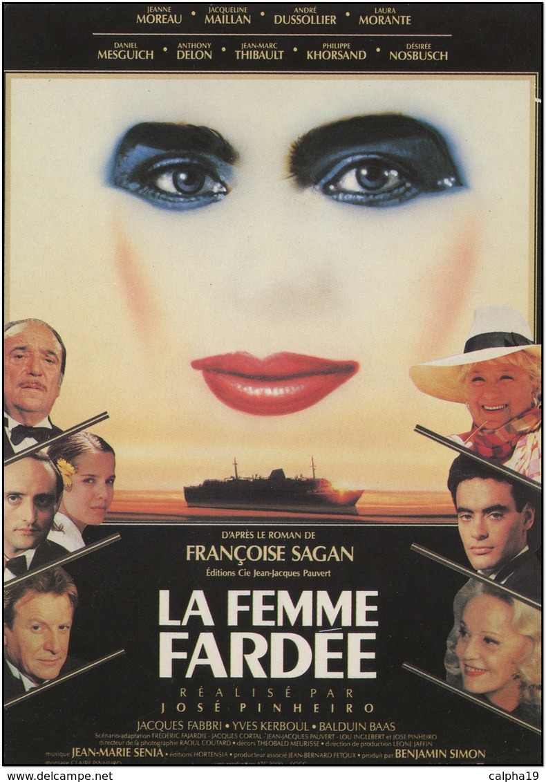 Carte Postale CINEMA  - LA FEMME FARDEE - SONIS C 140 - Affiches Sur Carte