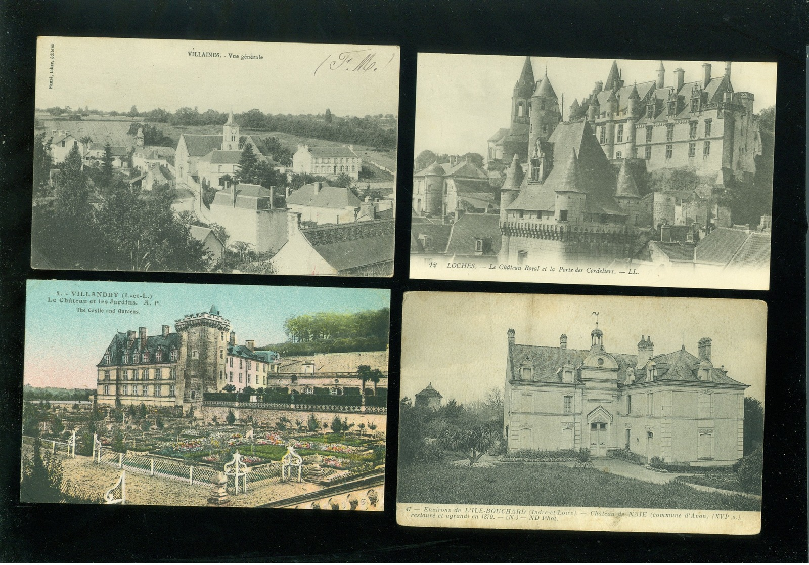 Lot de 60 cartes postales de France  Indre - et - Loire    Lot van 60 postkaarten van Frankrijk ( 37 ) - 60 scans