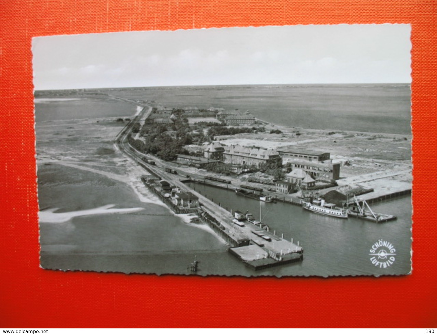 Borkum-Reede.SCHONING LUFTBILD - Borkum