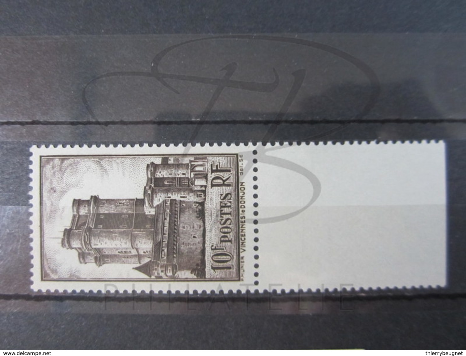 VEND BEAU TIMBRE DE FRANCE N° 393 + BDF , NEUF SANS CHARNIERE !!! (a) - Unused Stamps