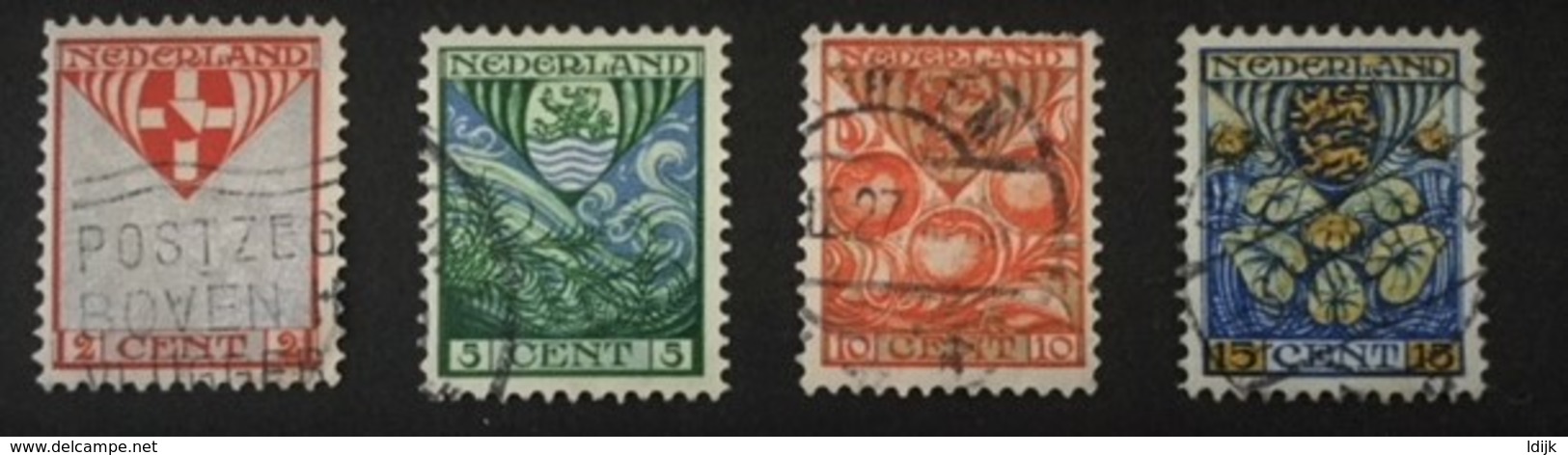 1926 Kinderzegels NVPH 199-202 - Used Stamps