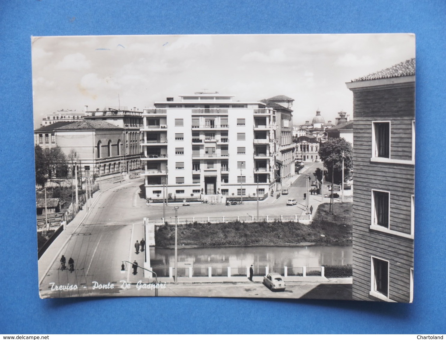 Cartolina Treviso - Ponte De Gasperi - 1958 - Treviso