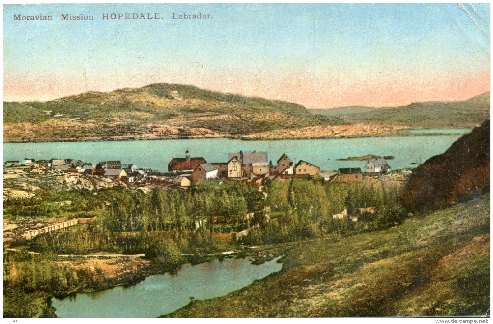 CANADA -  Moravian Mission LHOPEDALE Labrador - VG Message - Other & Unclassified