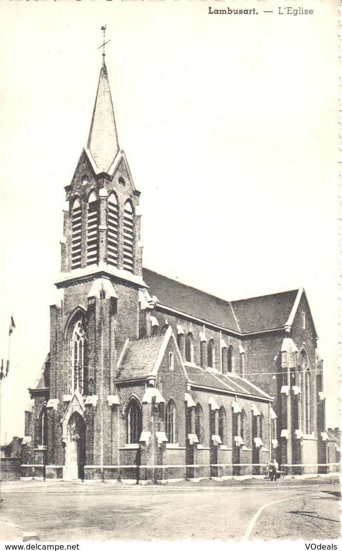 Hainaut - CPA - Fleurus - Lambusart - L'Eglise - Fleurus