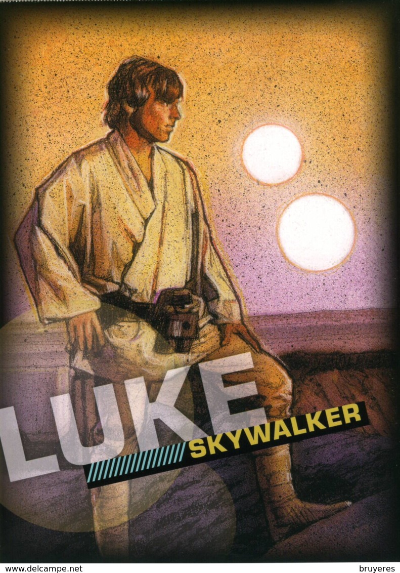 Entier Postal De 2007 Sur Carte Postale Avec Timbre Et Illustration "Star Wars - LUKE SKYWALKER" - 2001-10