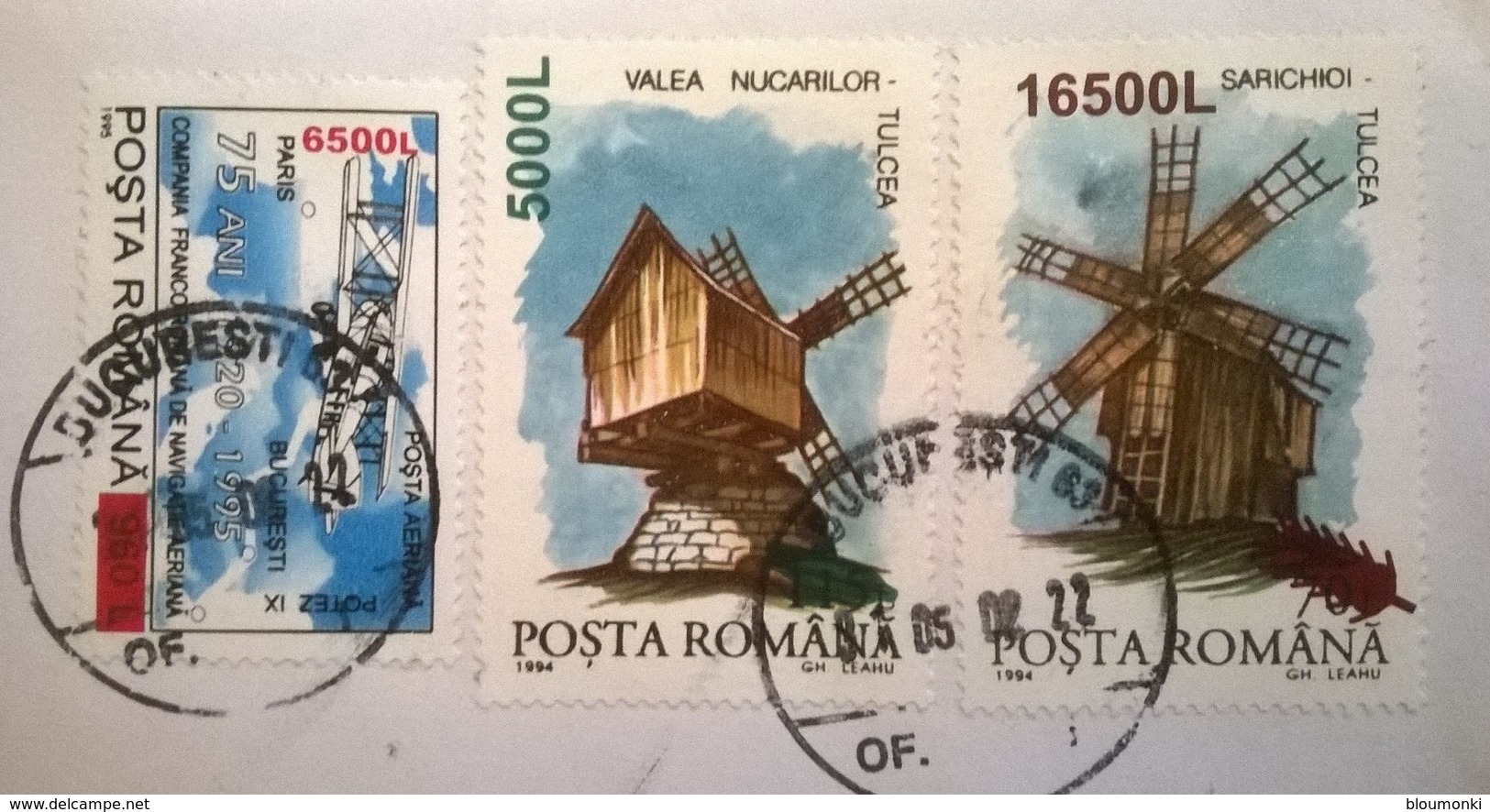 Lot De 8 Enveloppes Timbrées POSTA ROMANA ROMANIA - Sonstige & Ohne Zuordnung