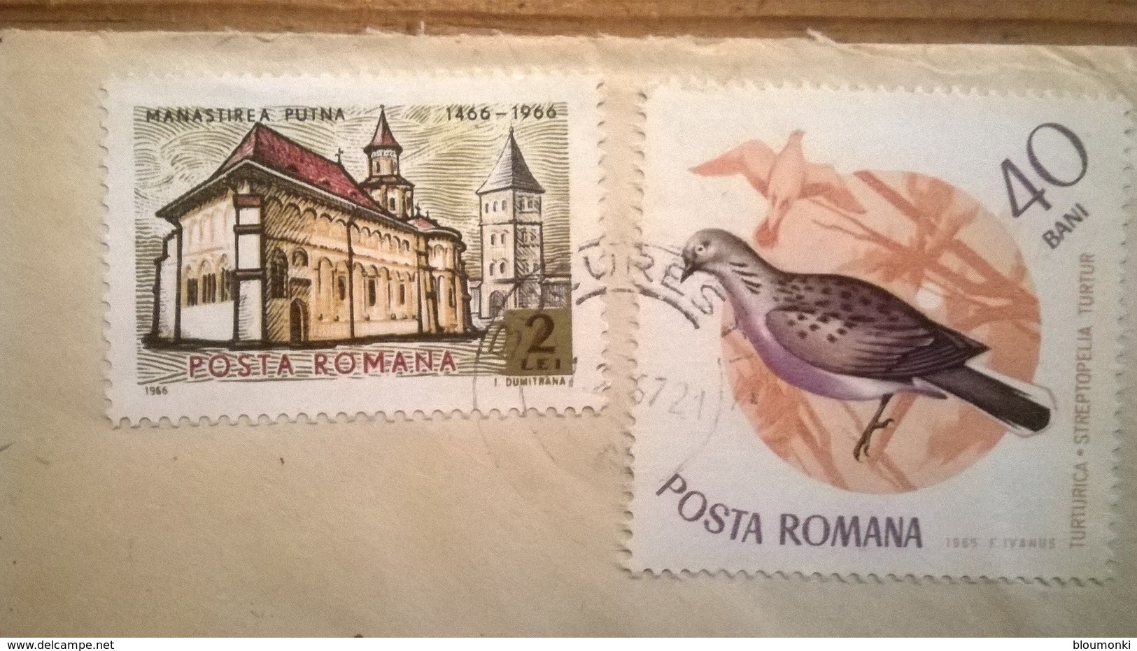 Lot De 8 Enveloppes Timbrées POSTA ROMANA ROMANIA - Other & Unclassified