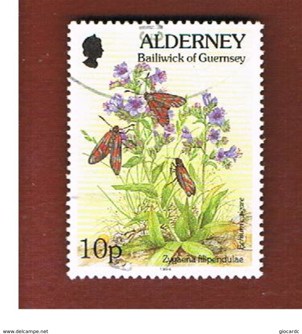 ALDERNEY  -  SG A69 - 1994 FLOWERS -   USED - Alderney