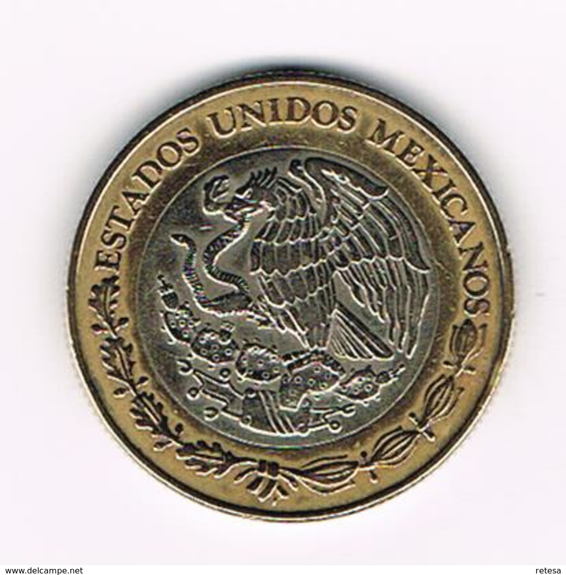 &  MEXICO  10  PESOS  1998  MO - Mexique