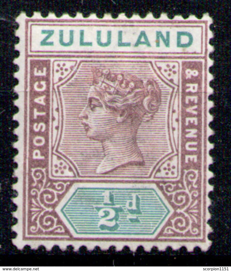 ZULULAND 1894 - From Set MH* - Zululand (1888-1902)