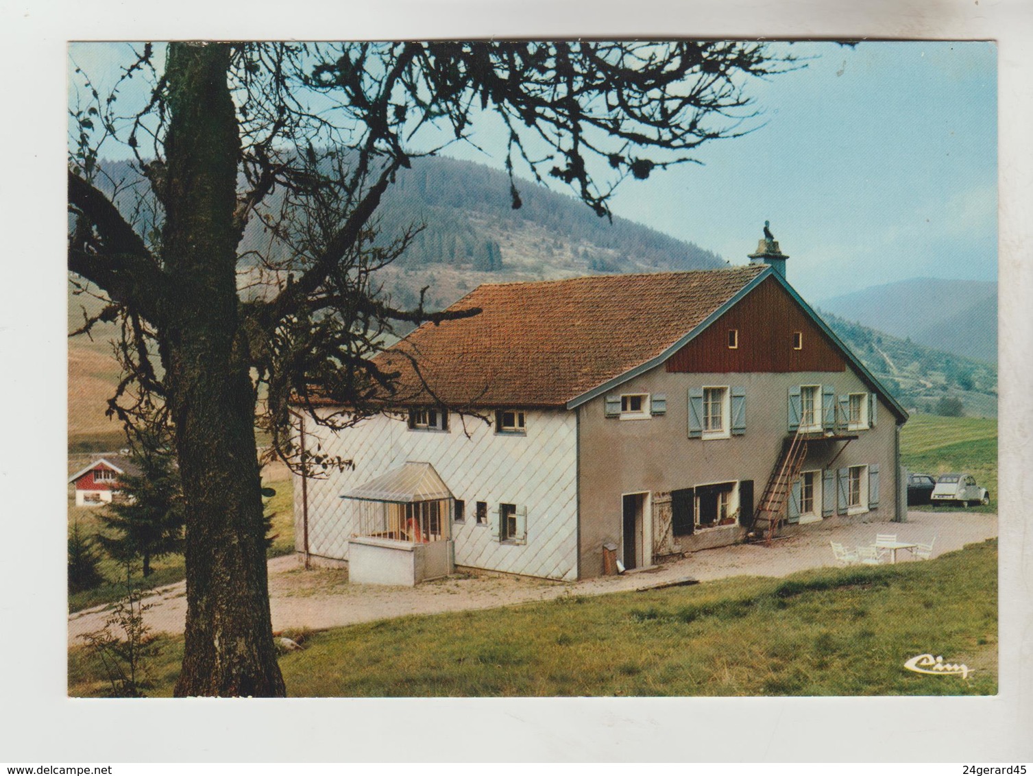 2 CPSM LE VALTIN (Vosges) - Centre De Vacances U.F.O.V.A.L : Ferme Du Gris Thalet - Autres & Non Classés