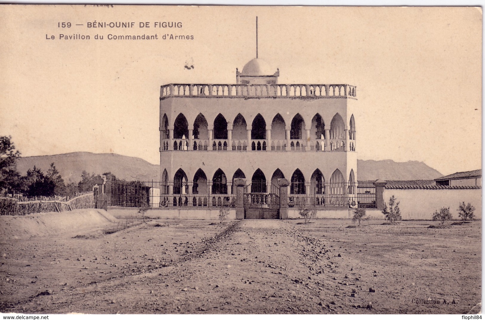 ALGERIE - REVOIL-BENI-OUNIF - 106° REGIMENT D'ARTILLERIE DETACHEMENT DE BENI-OUNIF - 31-10-1917 - GUERRE 14-18 - CARTE . - Guerre D'Algérie