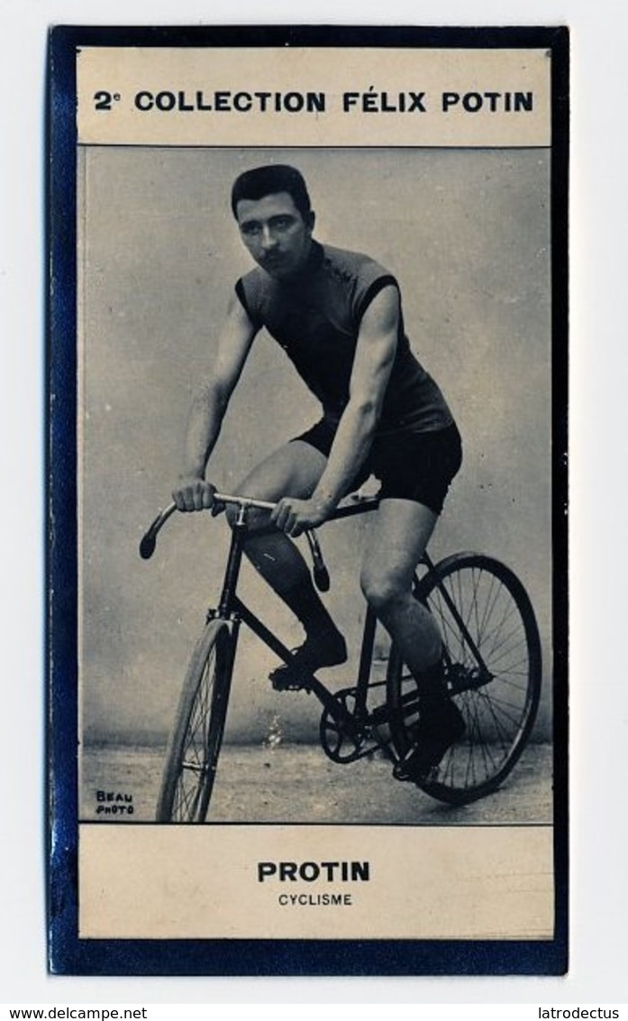 2e Collection Felix Potin - Ca 1920 - REAL PHOTO - Protin, Cyclisme (cycling) - Félix Potin