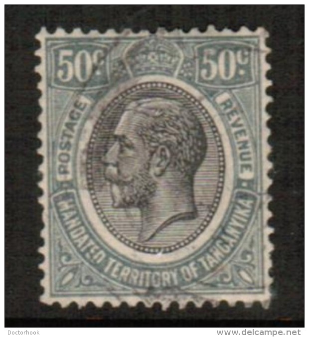 TANGANYIKA  Scott # 37 VF USED - Tanganyika (...-1932)