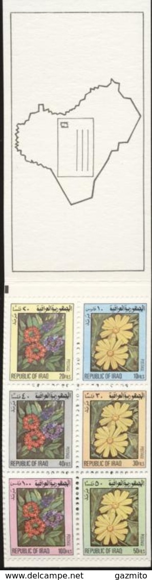 Irak 1983, Flowers, Booklet - Iraq