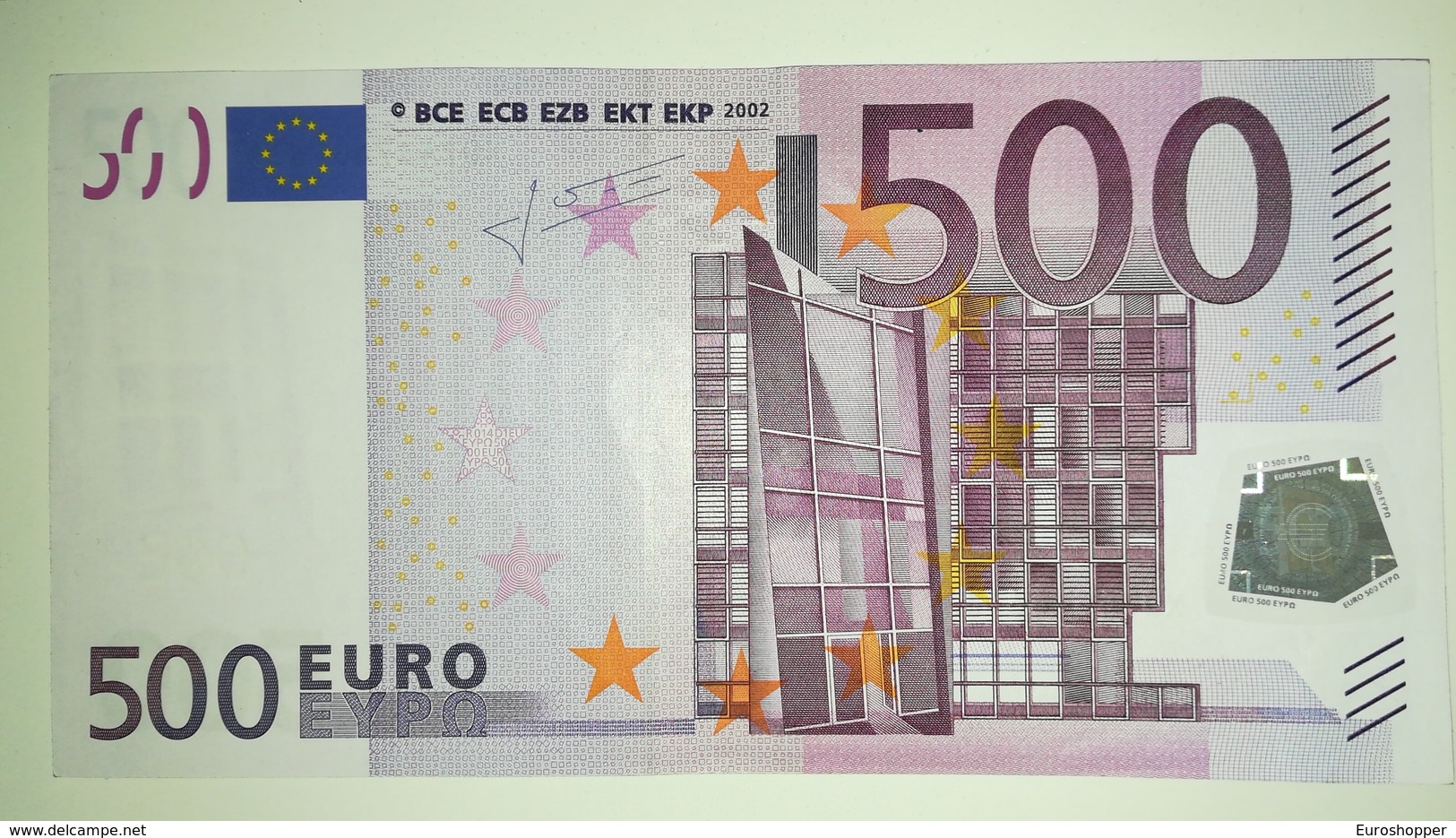 EURO-GERMANY 500 EURO (X) R014 Sign TRICHET - 500 Euro