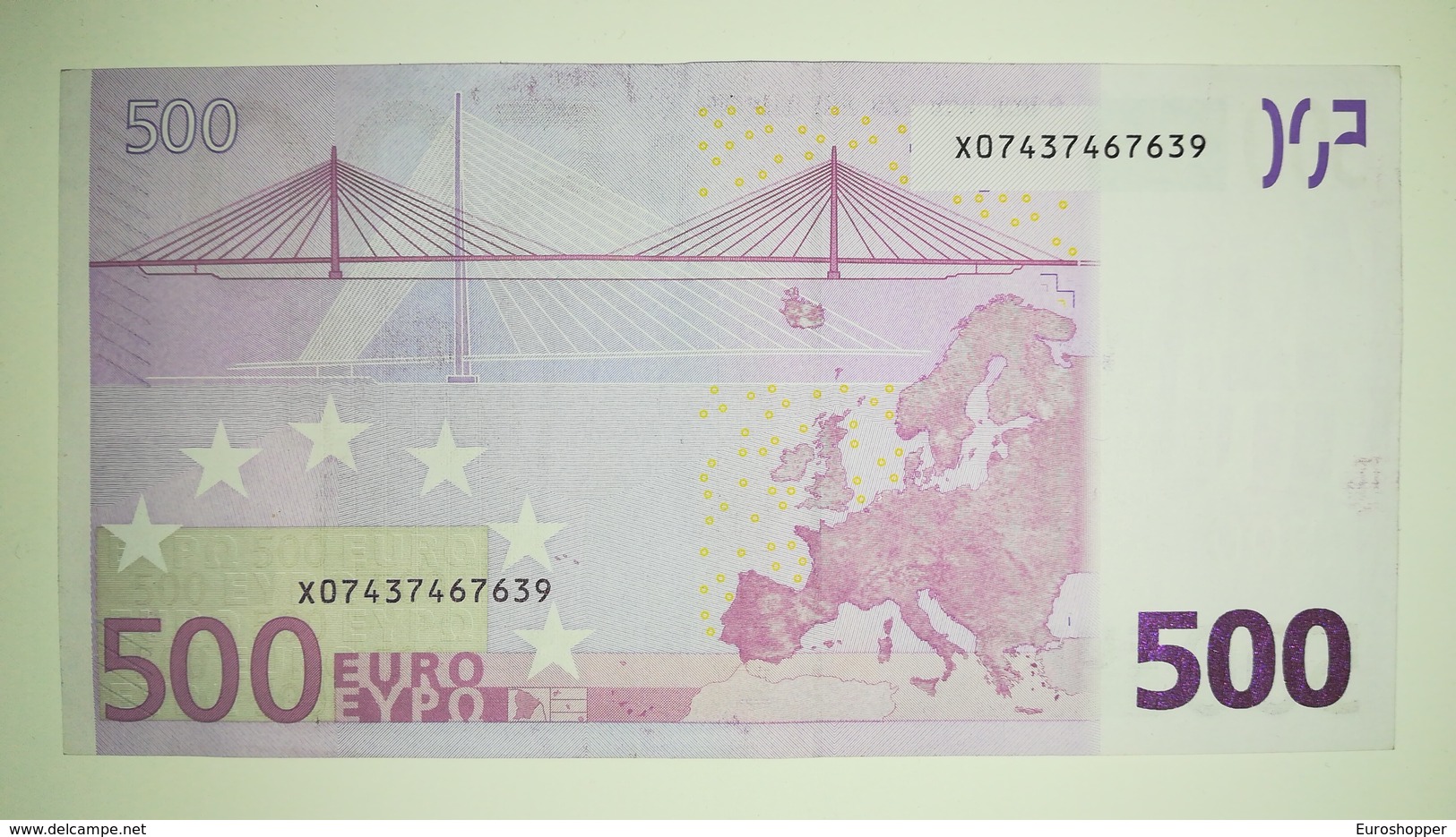 EURO-GERMANY 500 EURO (X) R014 Sign TRICHET - 500 Euro