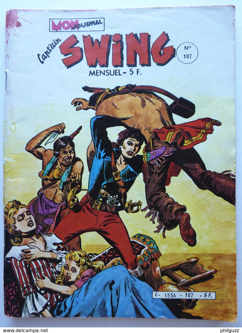 PETIT FORMAT PF CAP'TAIN SWING N° 187 (4) MON JOURNAL PUMA NOIR - Captain Swing