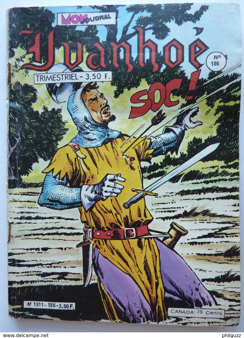 PETIT FORMAT PF IVANHOE N° 186 MON JOURNAL - Ivanohe