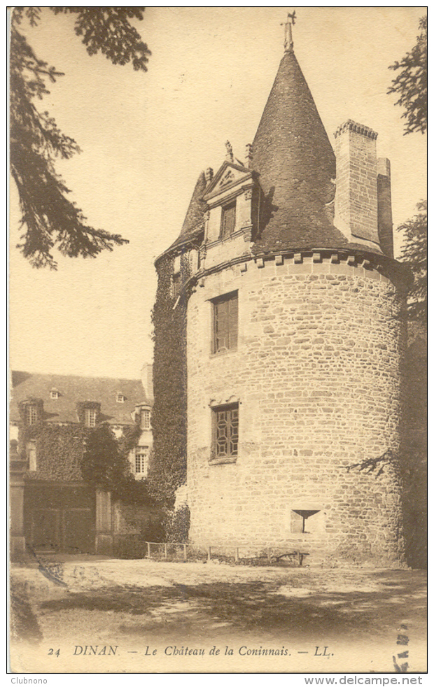 CPA - DINAN - LE CHATEAU DE LA CONINNAIS - Dinan