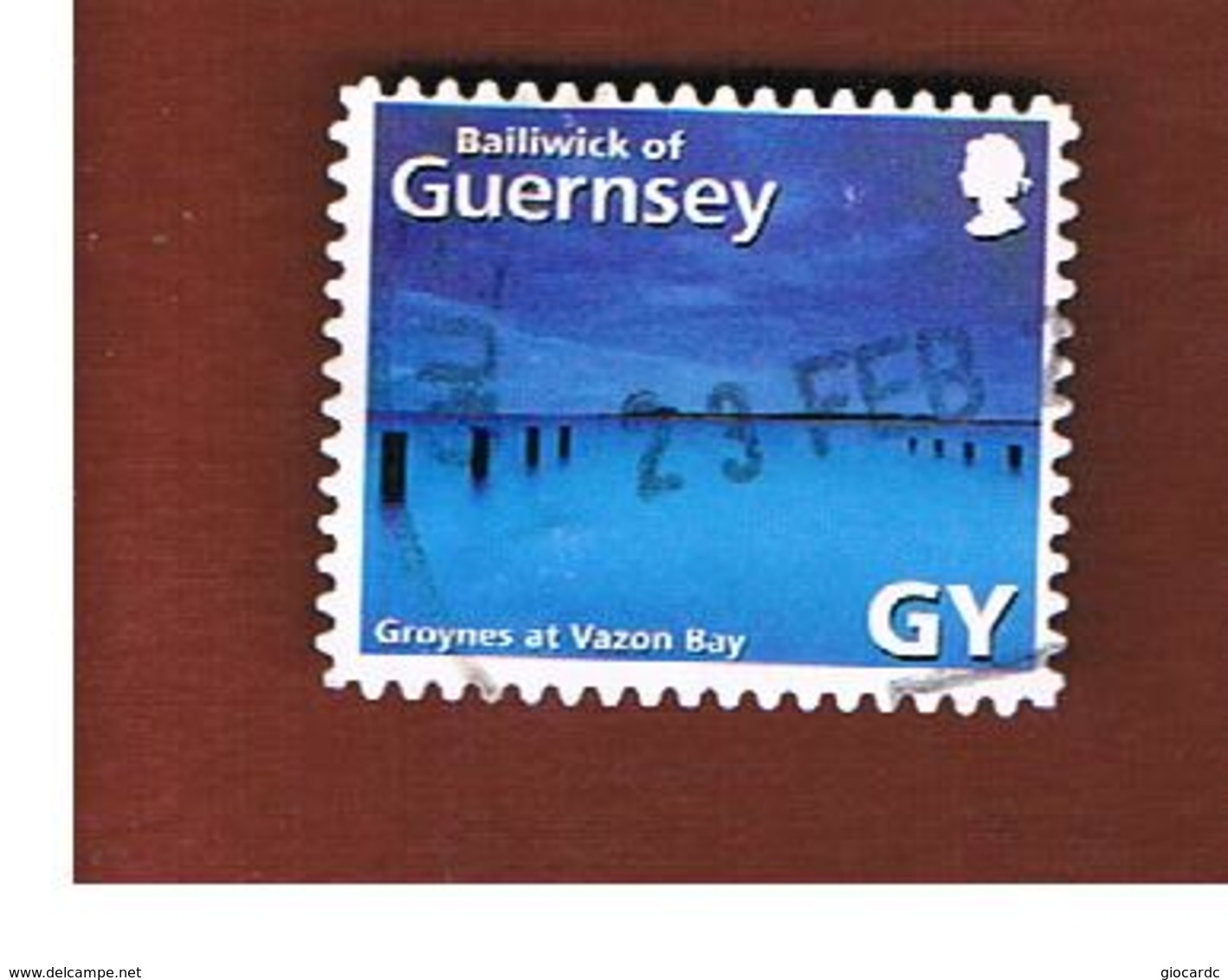 GUERNSEY  -  SG 907  -  2001  VAZON BAY -   USED - Guernsey