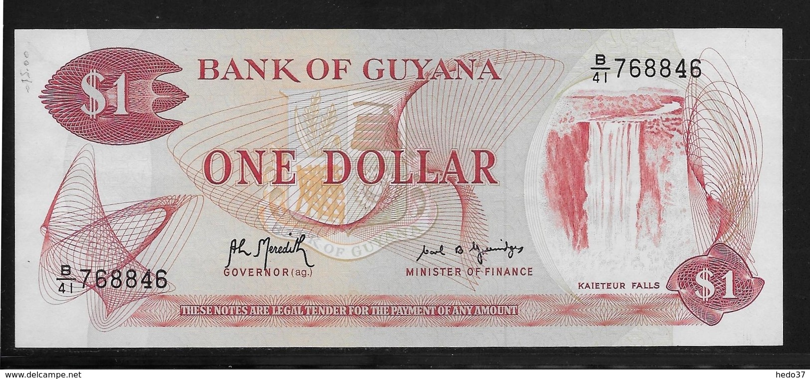 Guyana -  1 Dollar - Pick N°21g - NEUF - Guyana