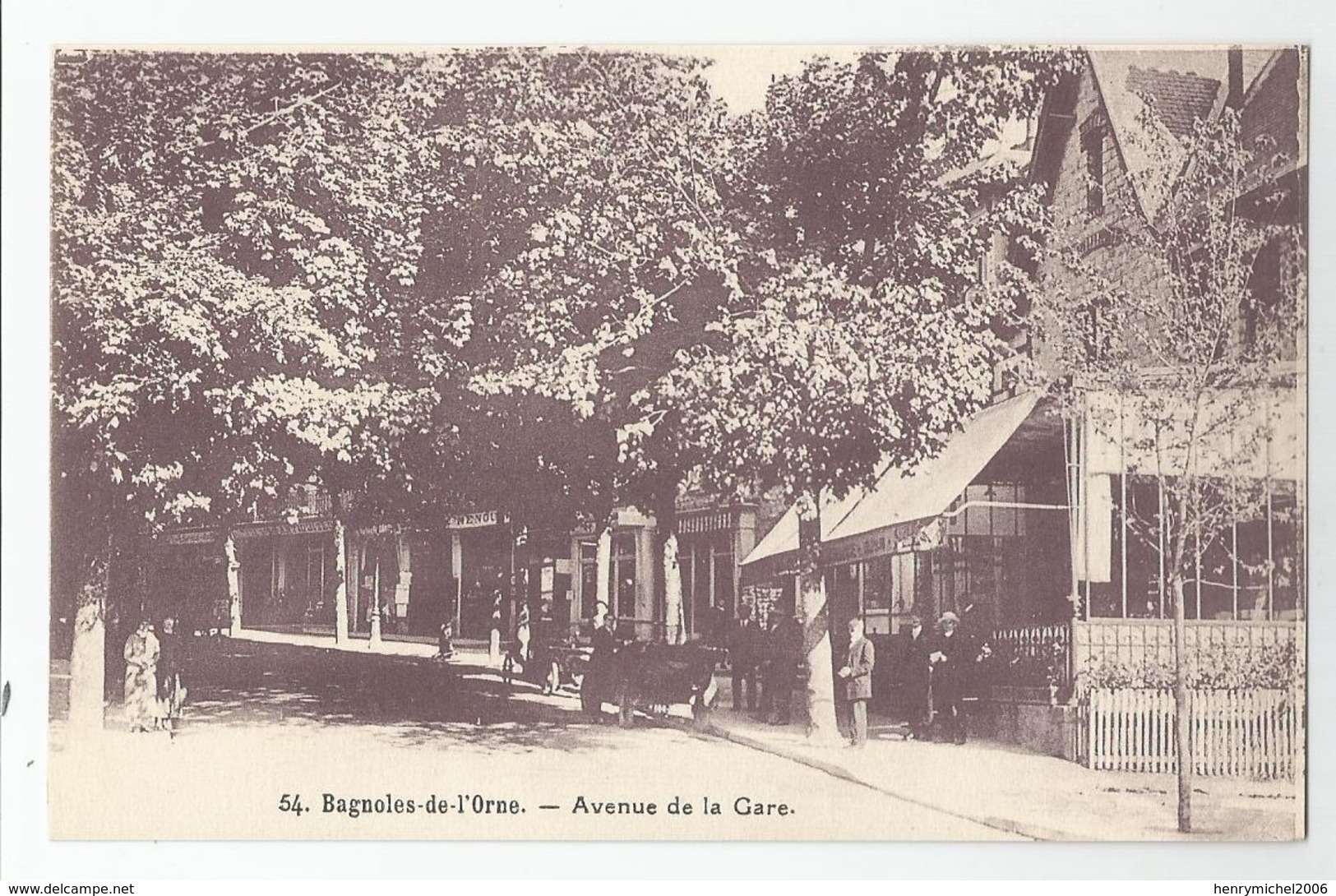 61 - Env De Bagnoles De L'orne - Avenue De La Gareed Dupuy  54 - Bagnoles De L'Orne
