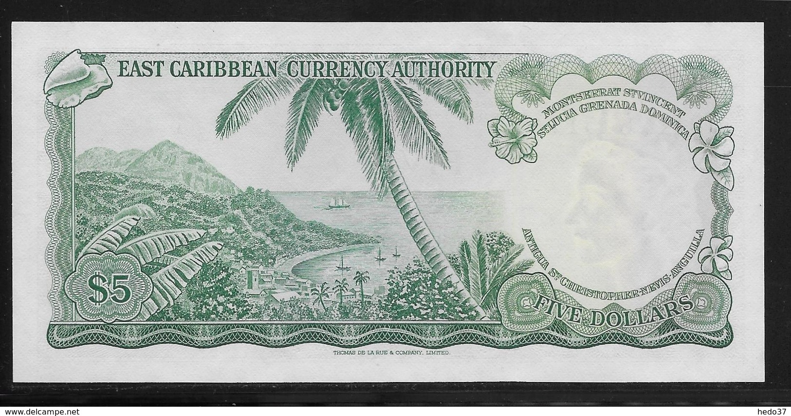 Caraïbes Orientales -  5 Dollars - Pick N°14h - NEUF - Caraïbes Orientales