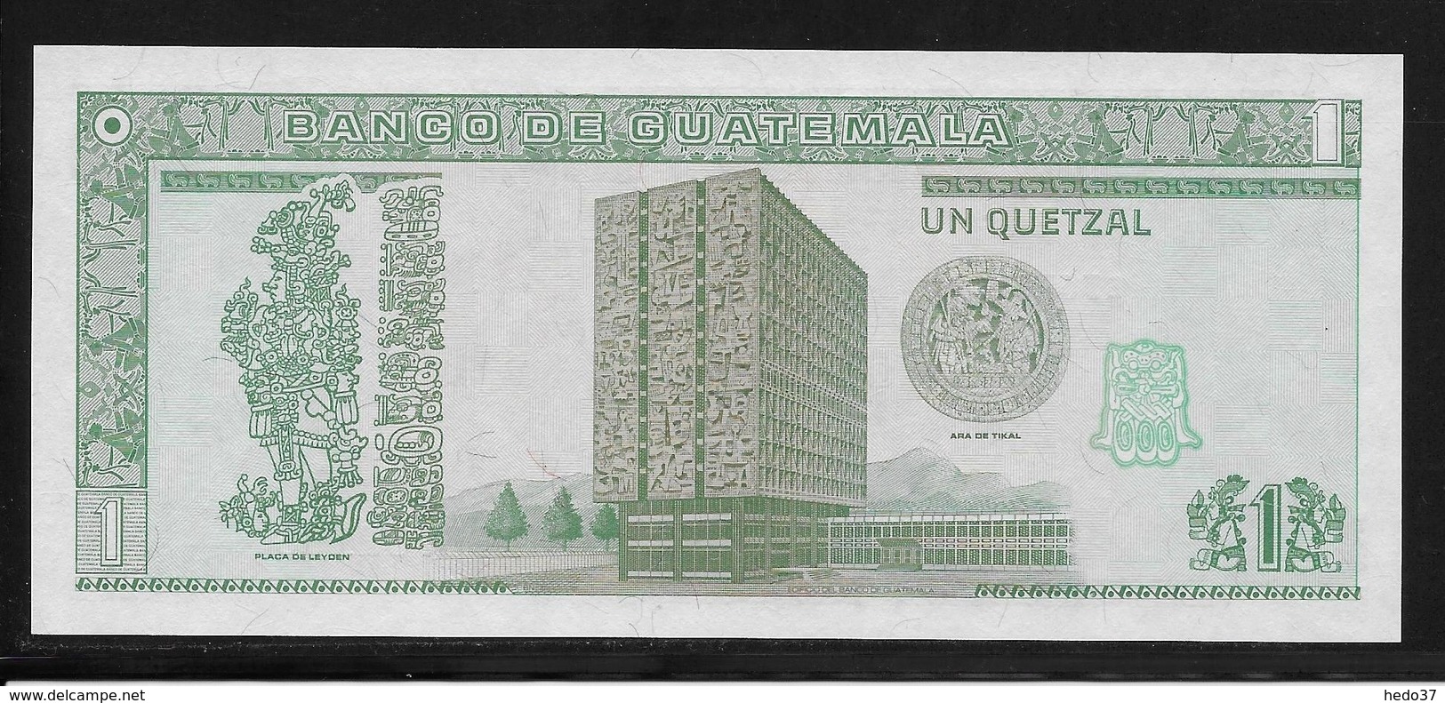 Guatemala -  1 Quetzal - Pick N°87a - NEUF - Guatemala