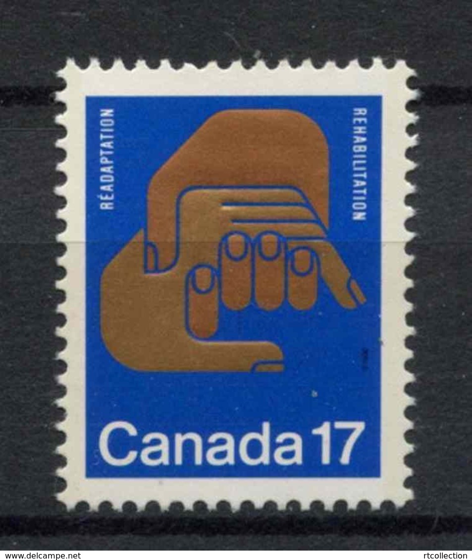 Canada 1980 - One Rehabilitation World Congress Helping Hand Hands Health Organizations Stamp MNH SG#979 - Unused Stamps