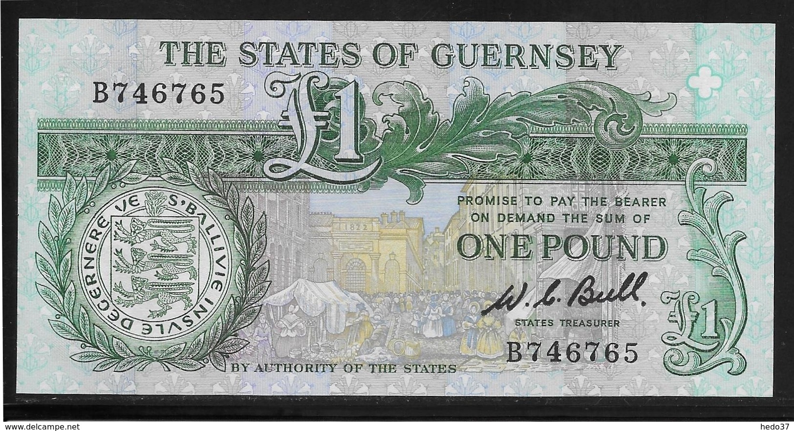 Guernesey-  1 Pound - Pick N°48a - NEUF - Guernsey